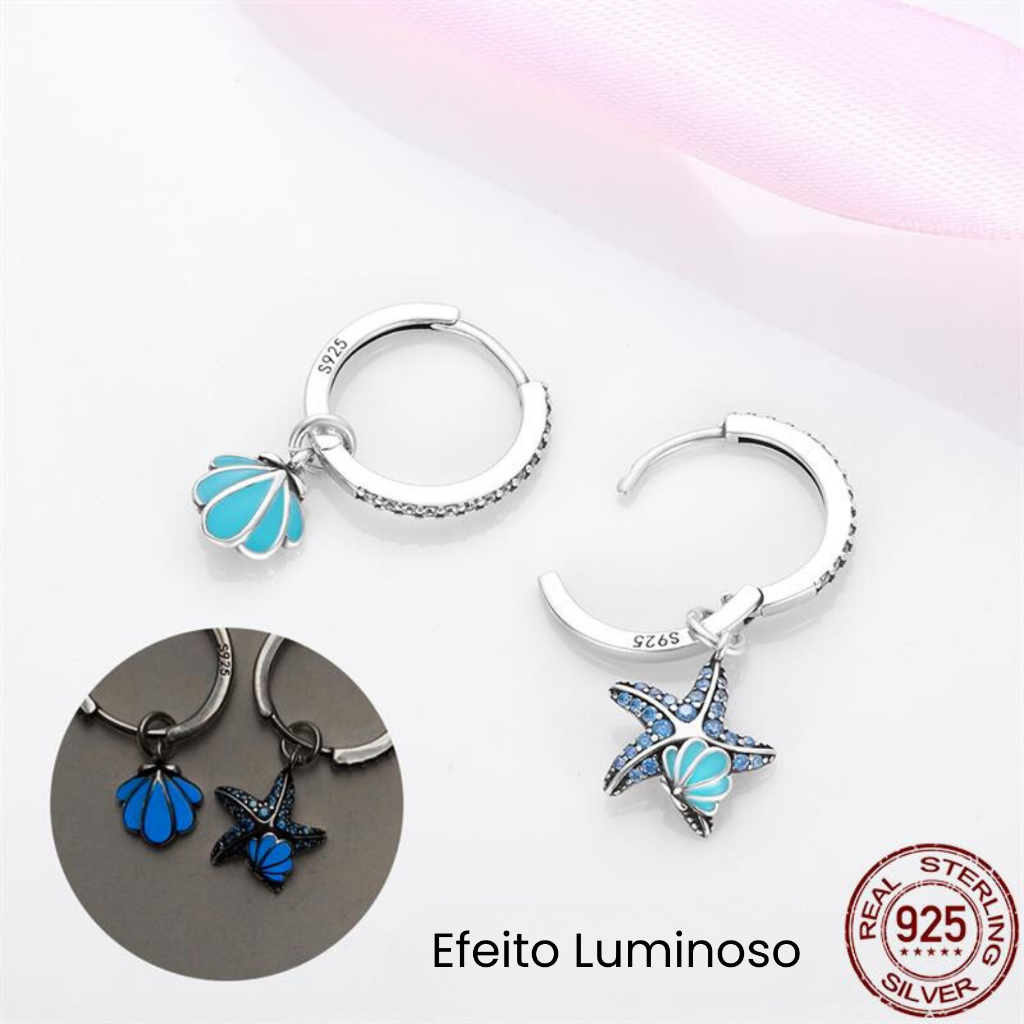 Onnat Shell Star Earring - 925 silver