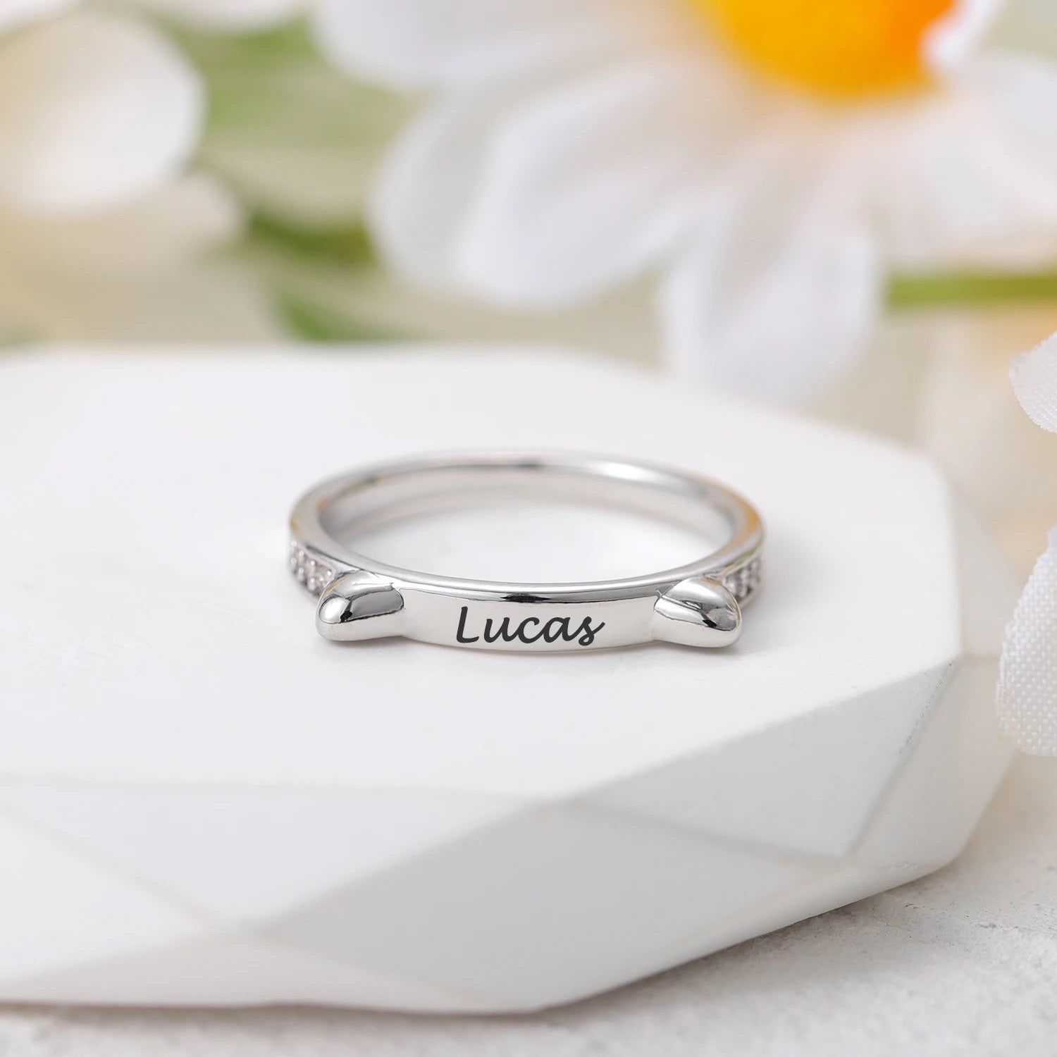 LunaHeart Petite Keepsake Ring