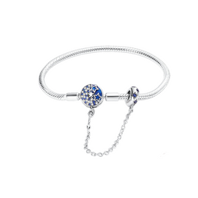 Star Bracelet With Onnat Lock - 925 Silver