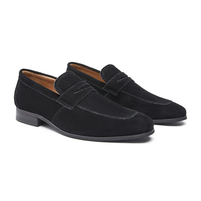 Onnat Suede Strap Loafers