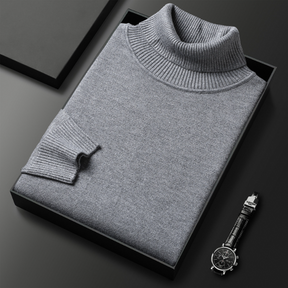 Men's Solid Color Premium Cashmere Sweater