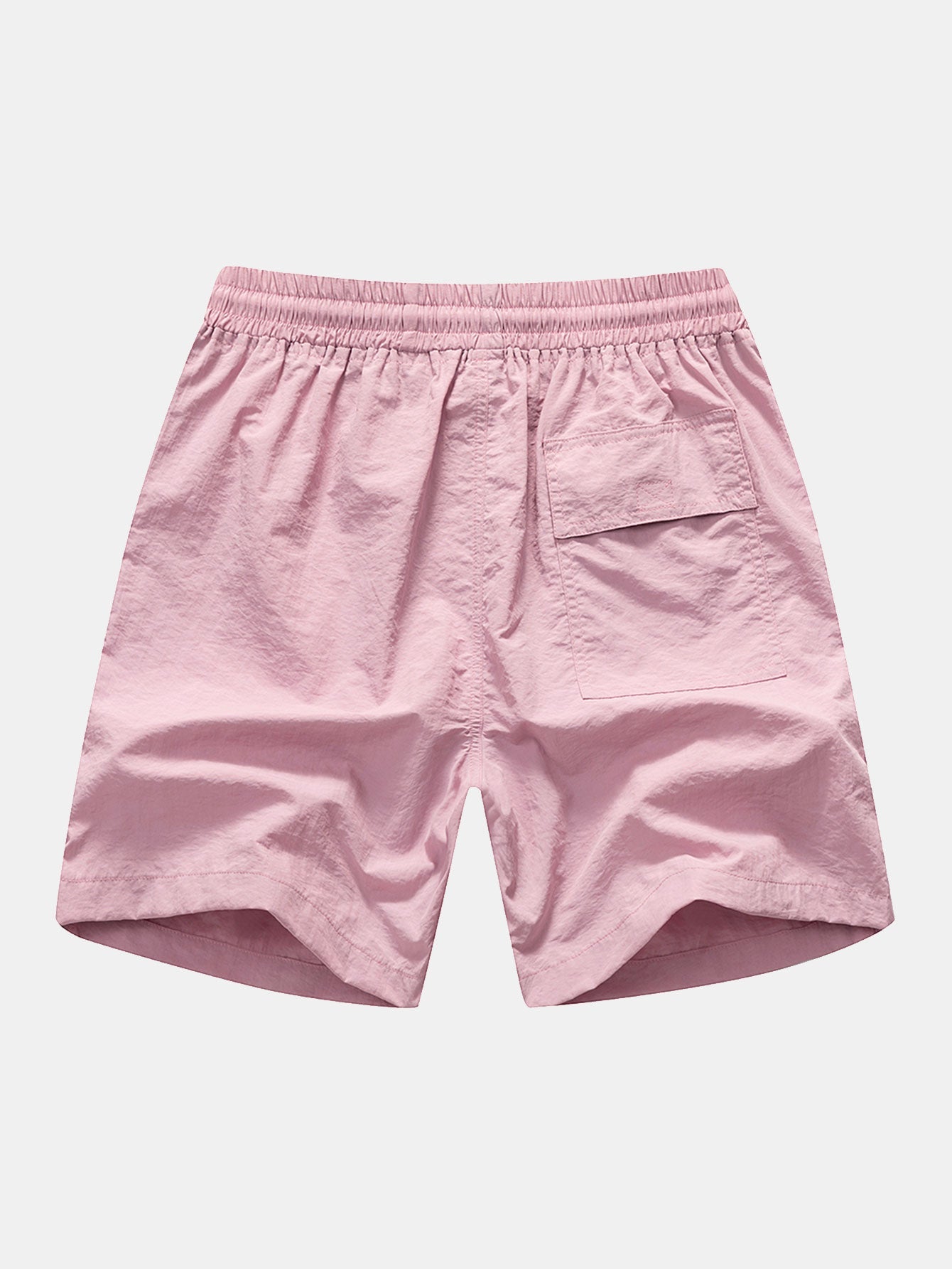 Hemd mit Knopfleiste und Badeshorts mit Flamingo-Tropenprint