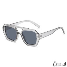 Confy Glasses Transparent | Gray Sunglasses