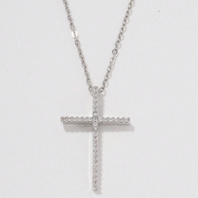 Proverbs Necklace - Silber / Diamant