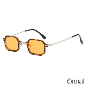 Franci Glasses Orange | Leopard Sunglasses