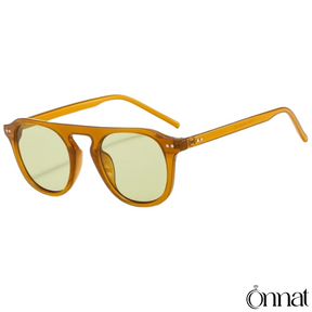 Icon Glasses Orange | Green Sunglasses