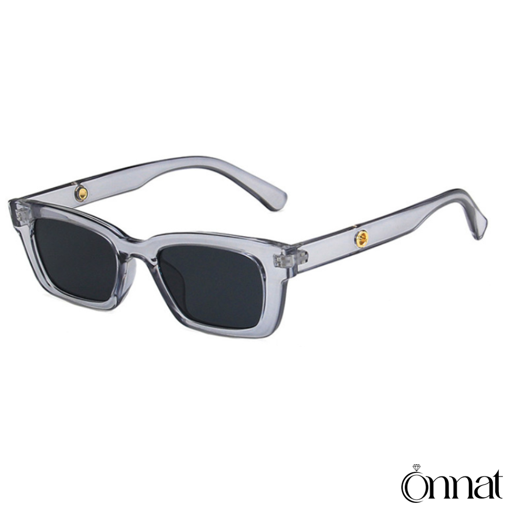 Nick Glasses Transparent Gray | Black Sunglasses