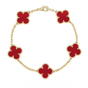 Amber Onnat Bracelet - Red