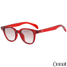 Viega Glasses Red | Gradient Sunglasses