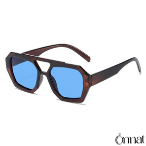 Confy Glasses Brown | Blue Sunglasses