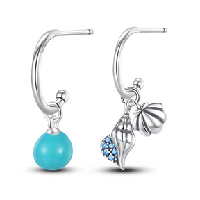 Onnat Shell Earring - 925 silver