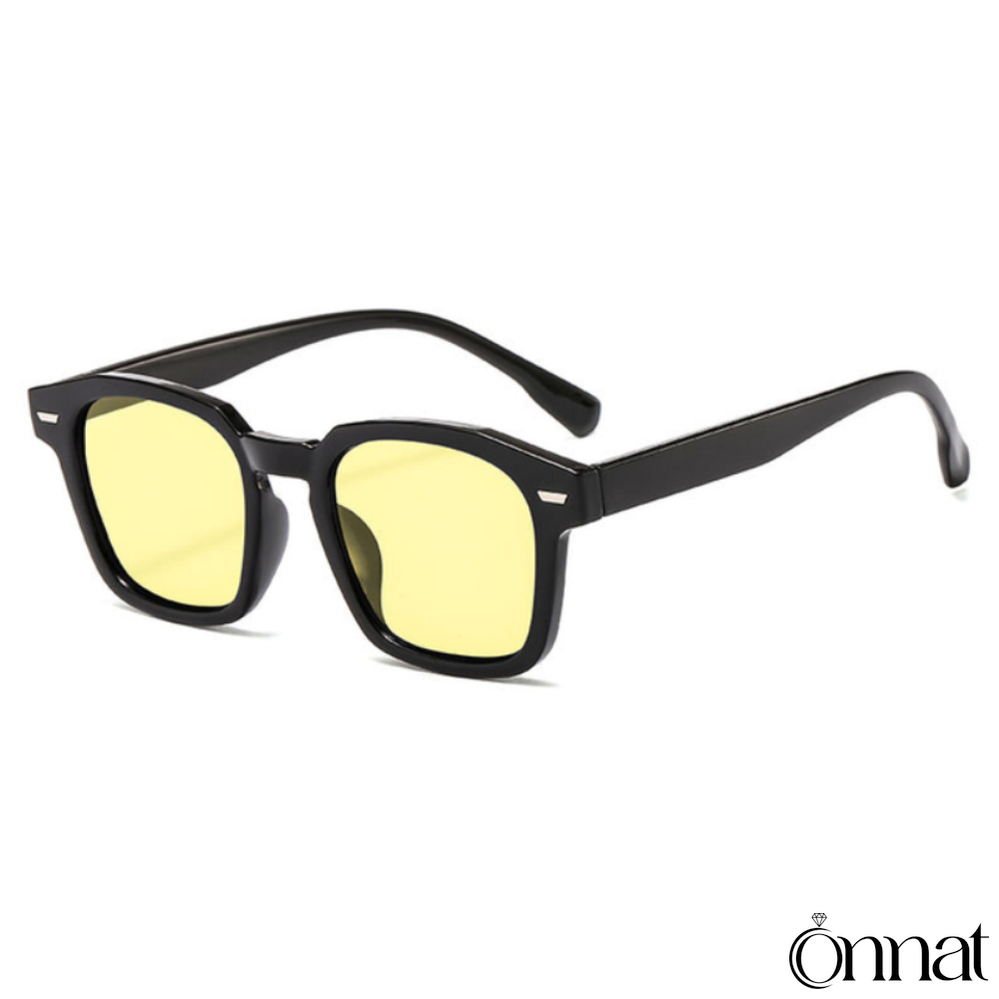 Cute Glasses Black | Yellow Sunglasses