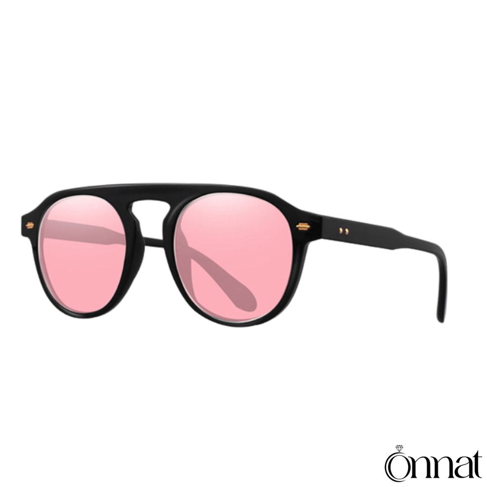 Cactus Glasses Black | Pink Sunglasses