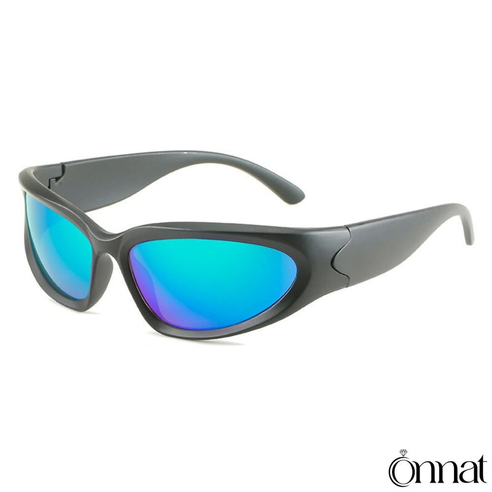 Circuit Glasses Black | Blue Sunglasses