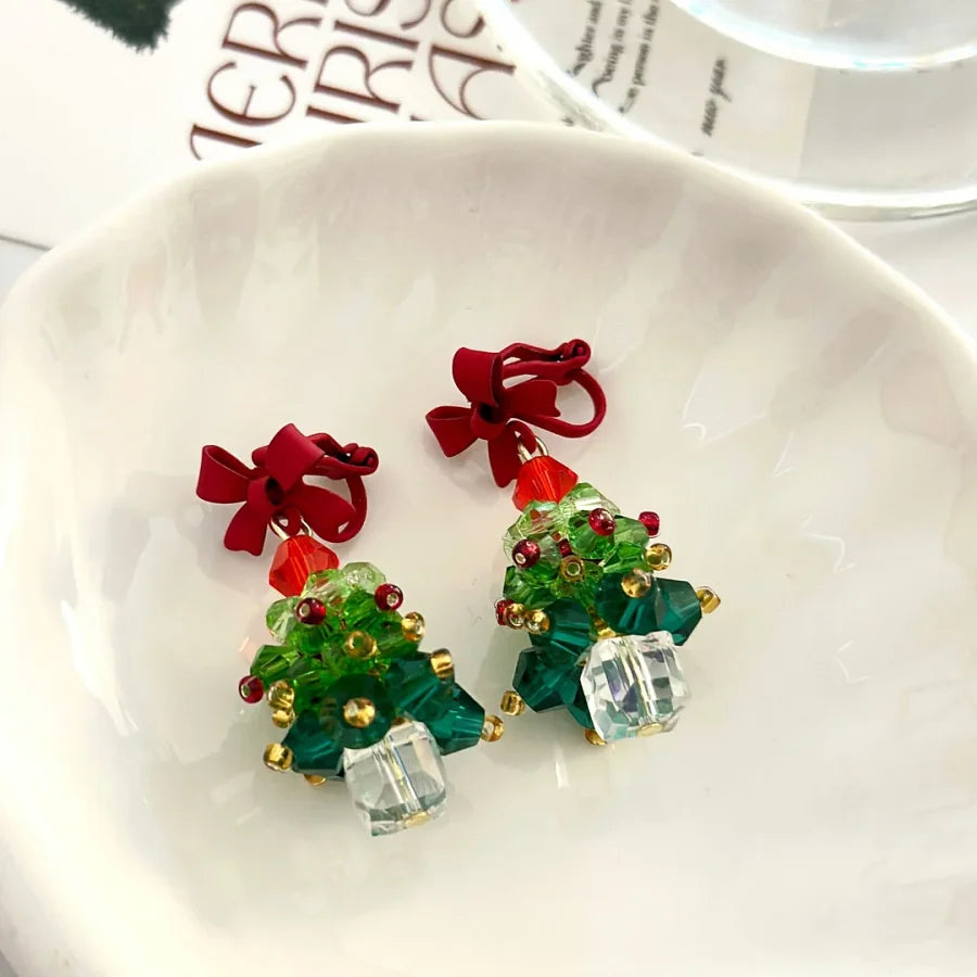 🎁 Christmas Earrings 925 Sterling Silver Vintage 🎄🎄