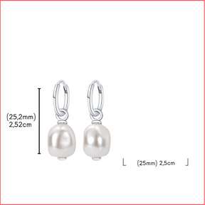 Pearl Earring - 925 Silver