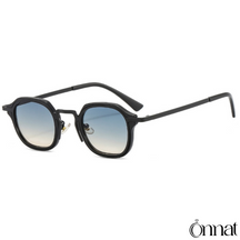 Capri Glasses Black | Blue Gradient Sunglasses