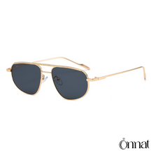 Monaco Glasses Gold | Black Sunglasses