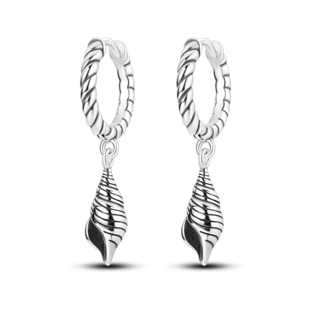 Onnat Shell Earring - 925 Silver