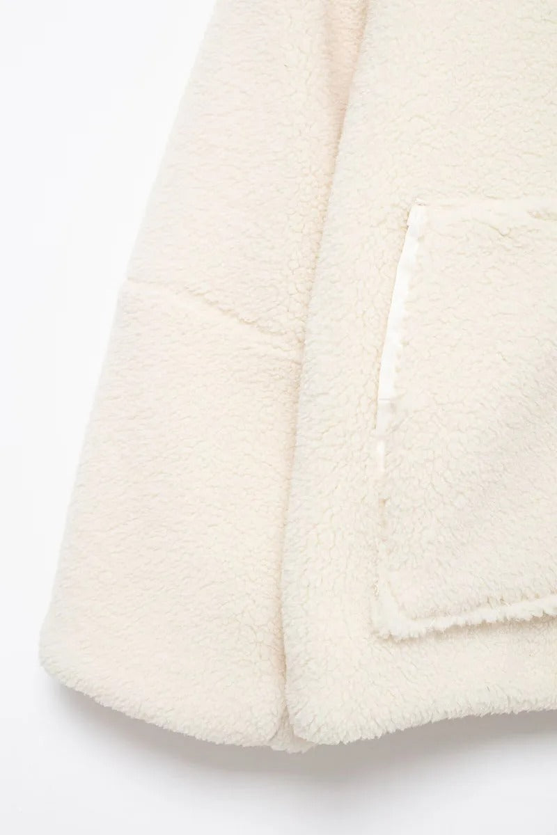 Onnat Charm | Oversized Fleece Jacket