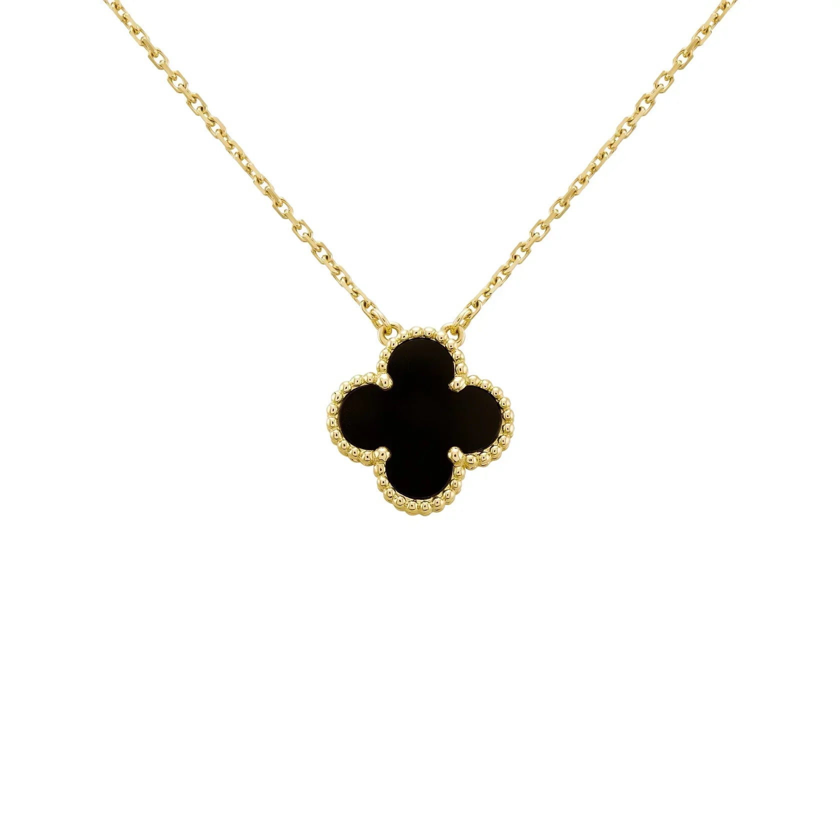 Coki Necklace - Schwarz / Gold