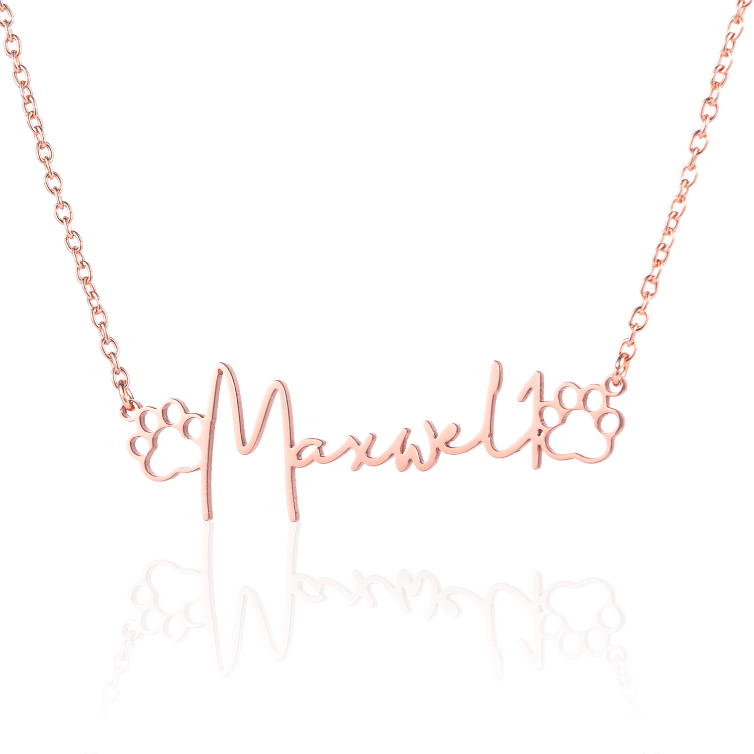 Pet Name Necklace