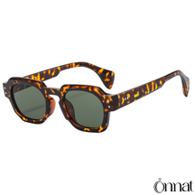 Bali Glasses Green | Leopard Sunglasses