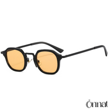 Capri Glasses Black | Orange Sunglasses