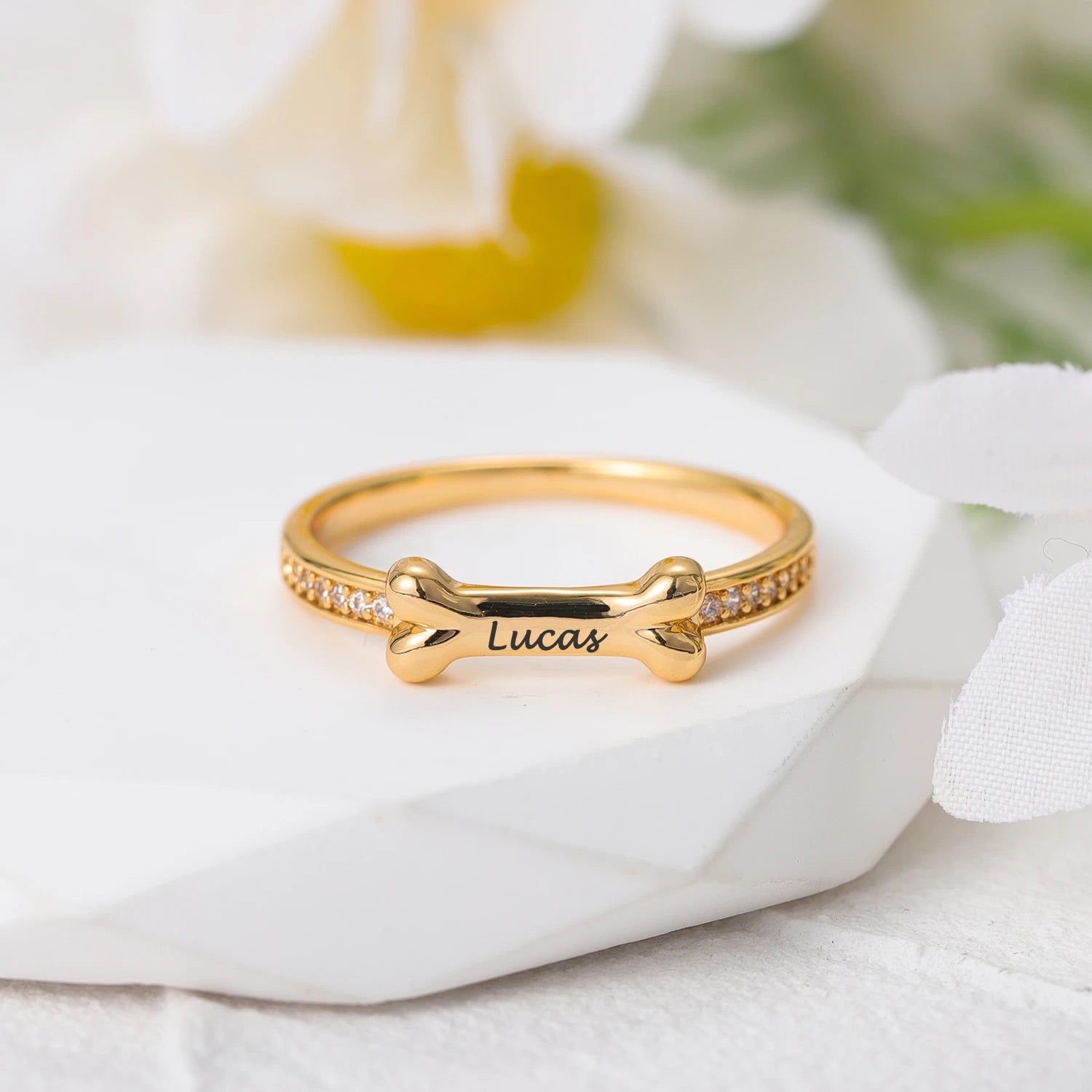 LunaHeart Petite Keepsake Ring