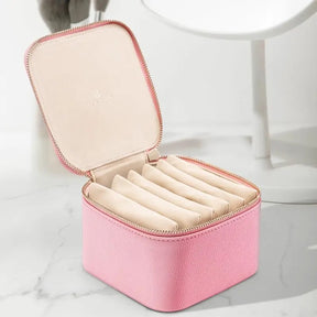 Lychee Leather Jewelry Box