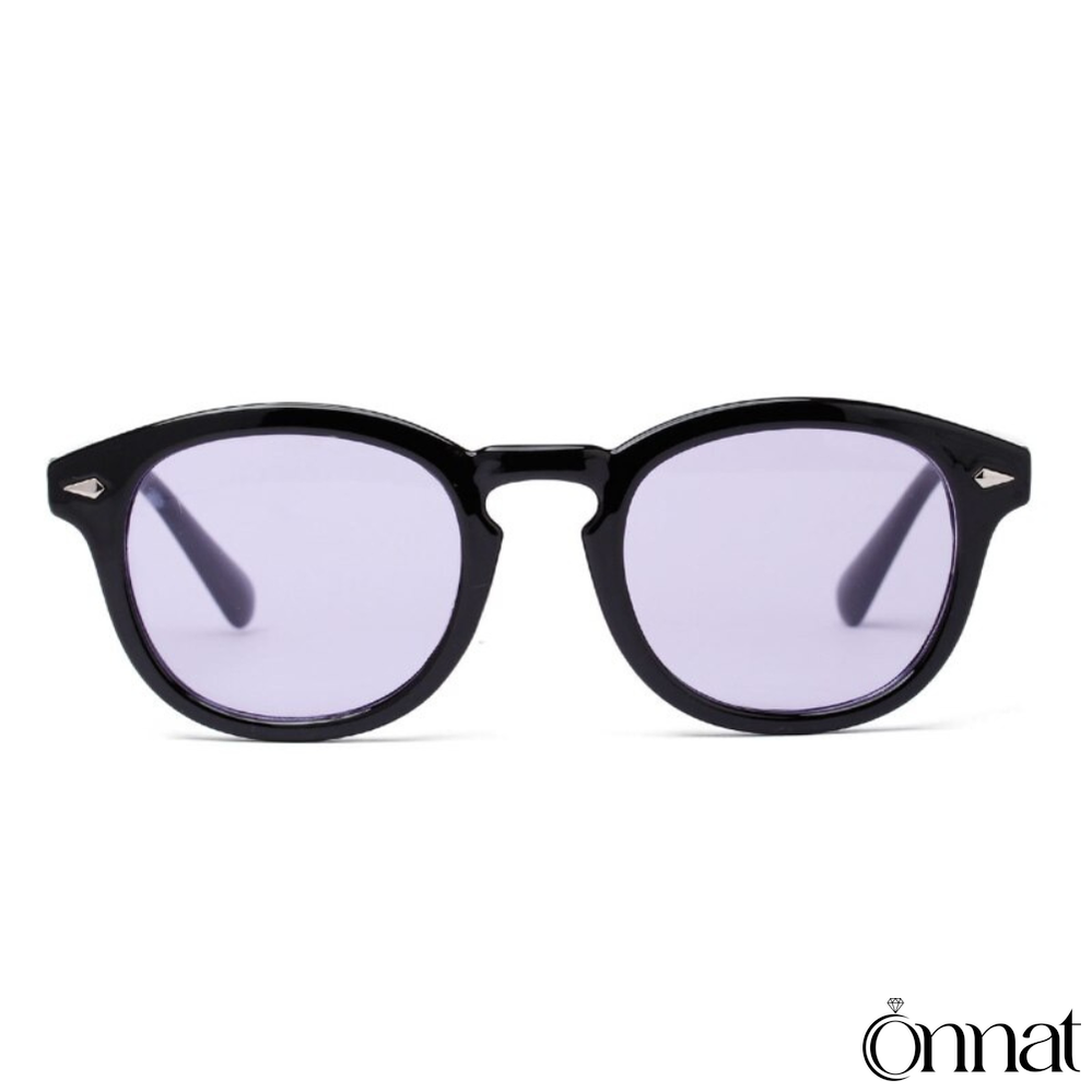 Angel Glasses Black | Purple Sunglasses