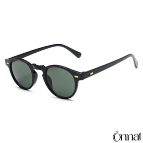 Artic Glasses Black | Green Sunglasses