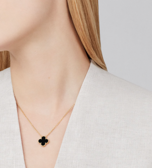 Coki Necklace - Schwarz / Gold