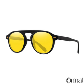 Cactus Glasses Black | Yellow Sunglasses