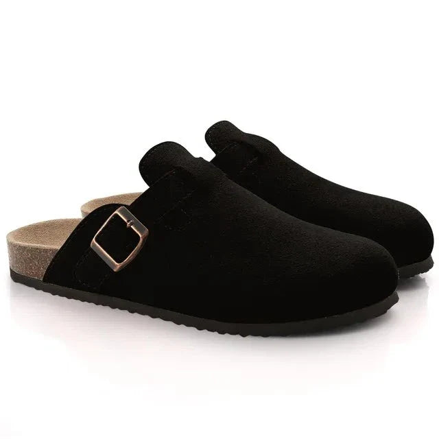 Onnat Suede Clogs