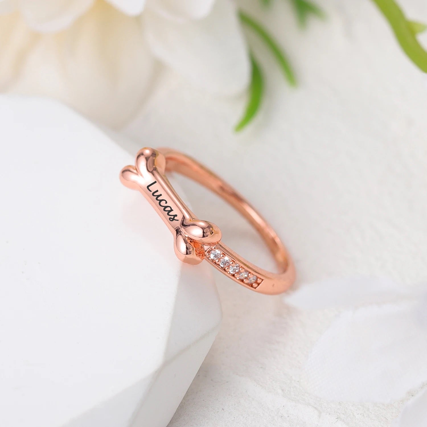 LunaHeart Petite Keepsake Ring