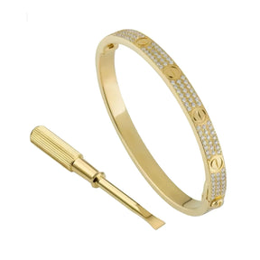 Ava Diamant Bracelet - Gold