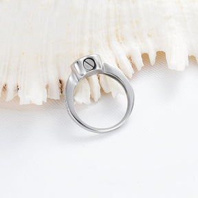 Einzigartiger pelziger Charm-Ring