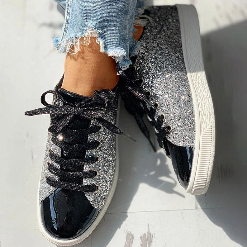 Tênis Casual Glitter