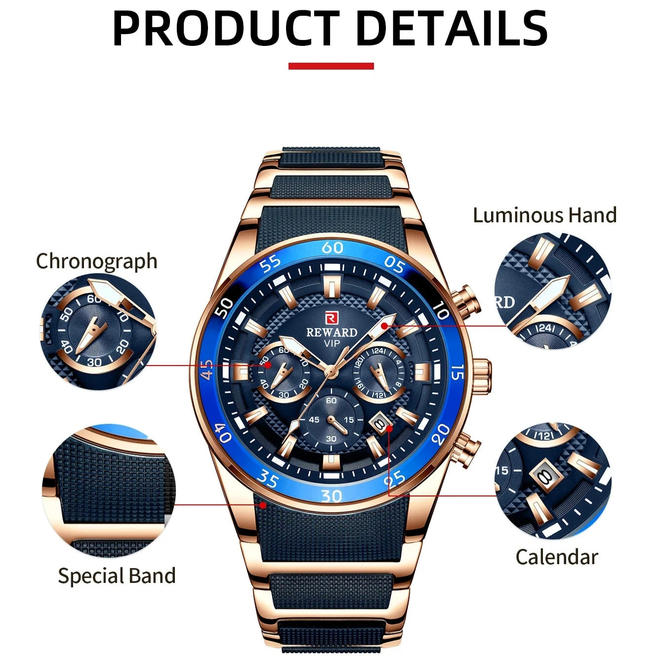 Reward Force Chrono Watch