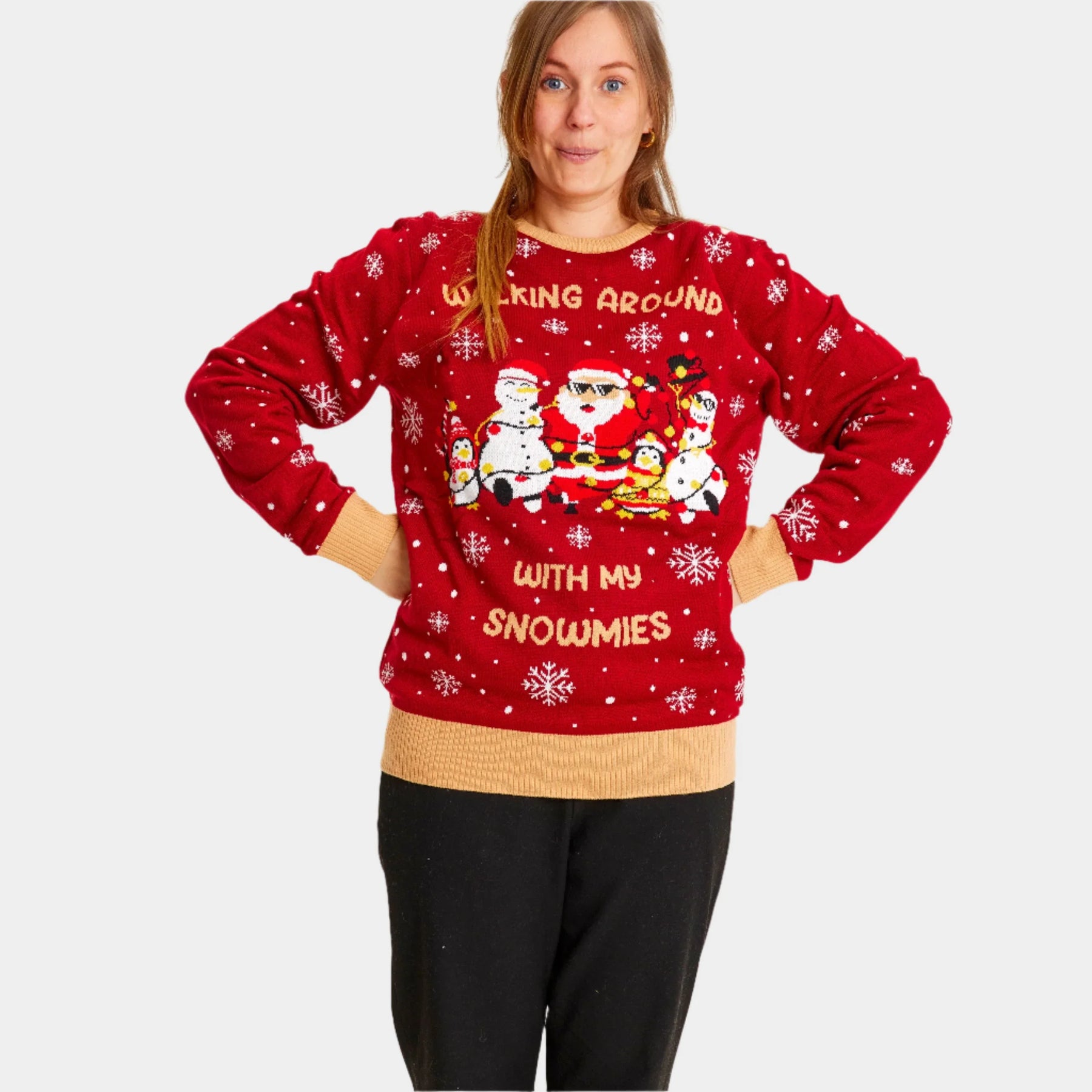 Merry & Bright Roomies LED Christmas Sweater