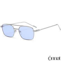 Denne Glasses Silver | Blue Sunglasses