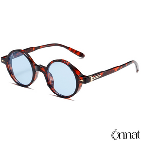 Nomad Glasses Leopard⎪Blue Sunglasses