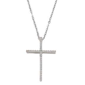 Proverbs Necklace - Silber / Diamant