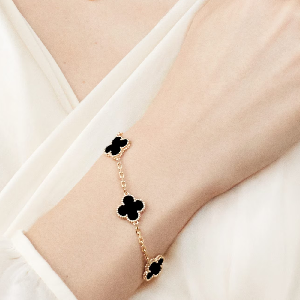 Amber Onnat Bracelet - Black