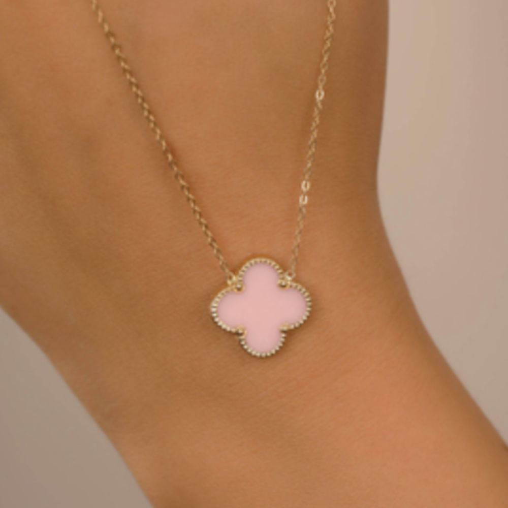 Coki Necklace - Pink / Gold