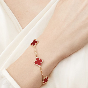 Amber Onnat Bracelet - Red