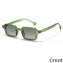 Rafa Glasses Green | Gradient Sunglasses