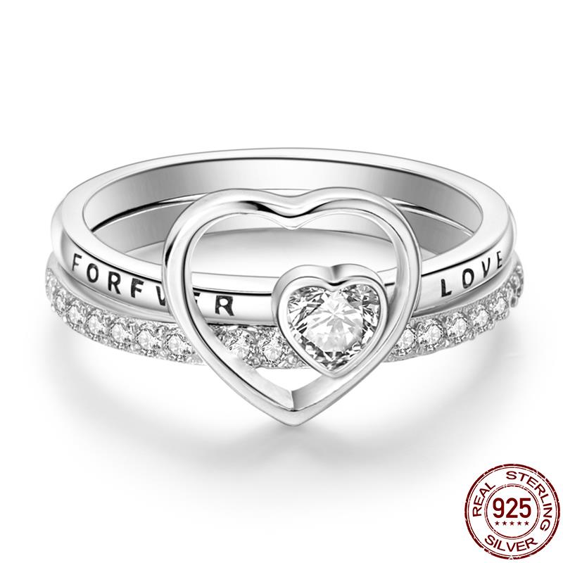 Luxury Heart Ring Onnat- 925 Silver