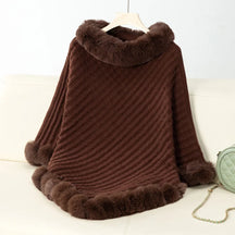 BellaNevada™ – Poncho de inverno feminino 